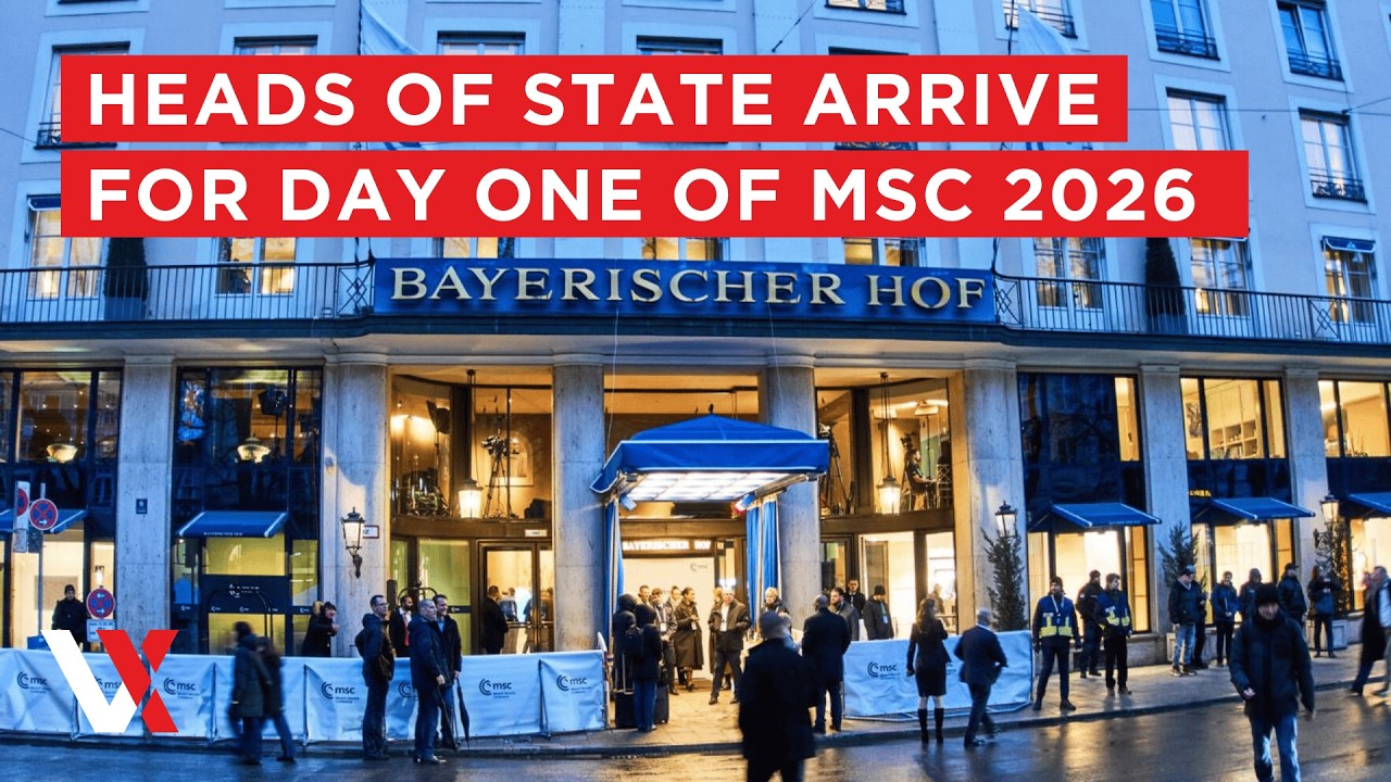 LIVE | Govt Heads, Business Leaders Arrive For First Day Of 62nd Munich Security Conference | VERTEX