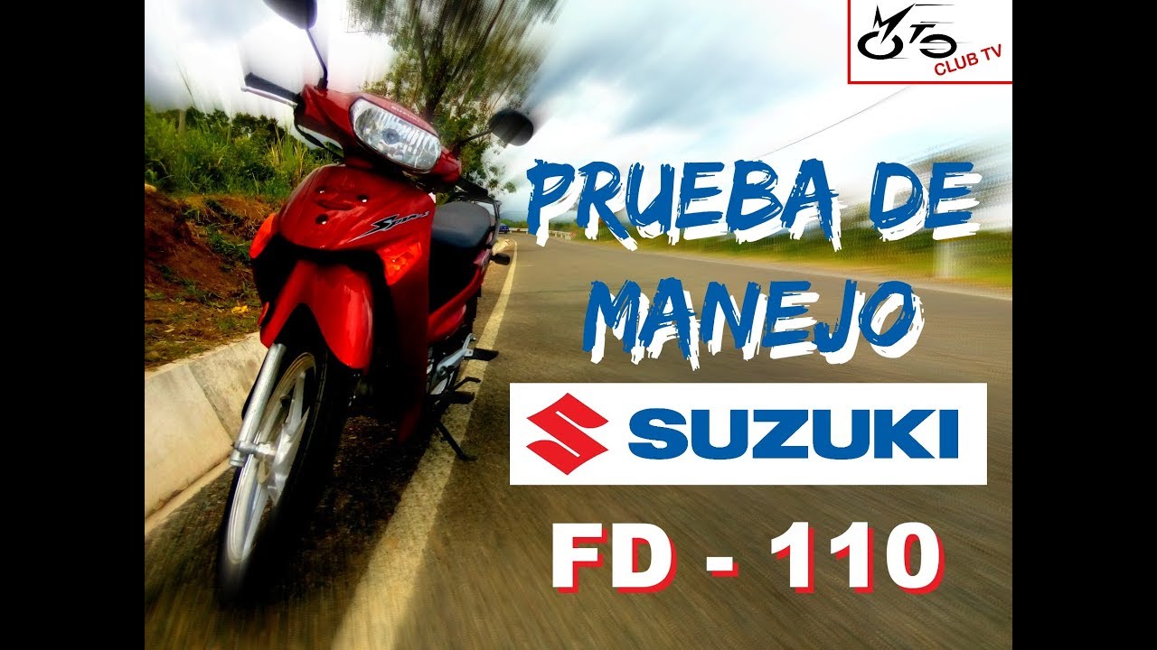 Suzuki FD110 la invitada especial esta semana - #MotoClubTv 013