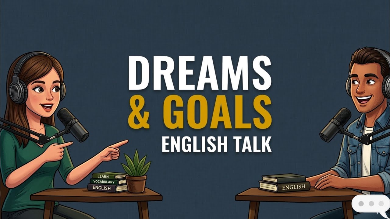 Learn English Through Daily Conversation | Dreams & Goals Podcast (A2-B1)