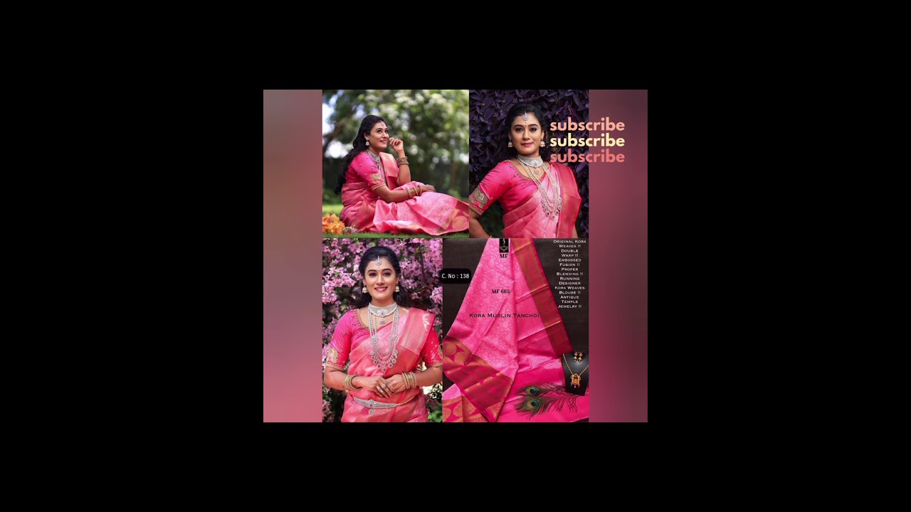 #koramuslinsarees #mostdemanding #silkfeel #ricklook #koramuslinswag