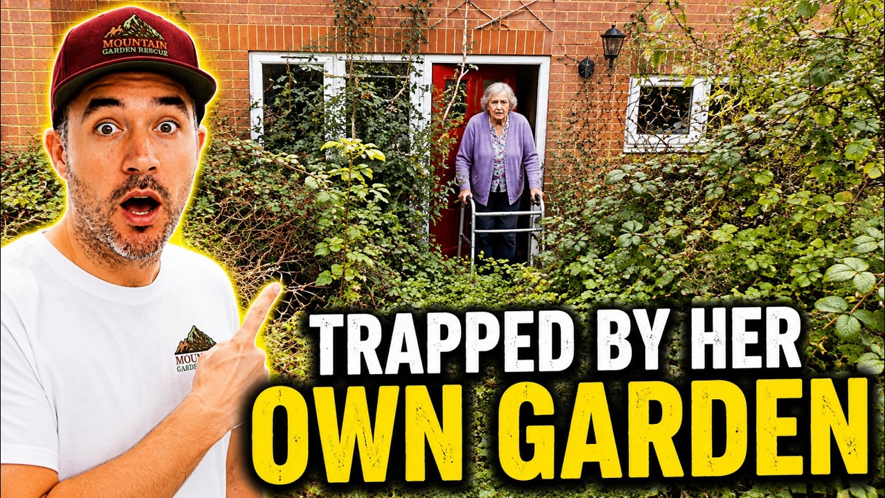 She Couldn’t Even Step Outside… Jackie’s Overgrown Garden Transformation : PART 2