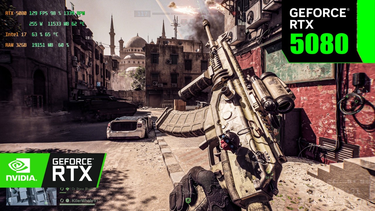 RTX 5080 | BATTLEFIELD 6 4K 32 GB (DLSS + ULTRA SETTINGS)