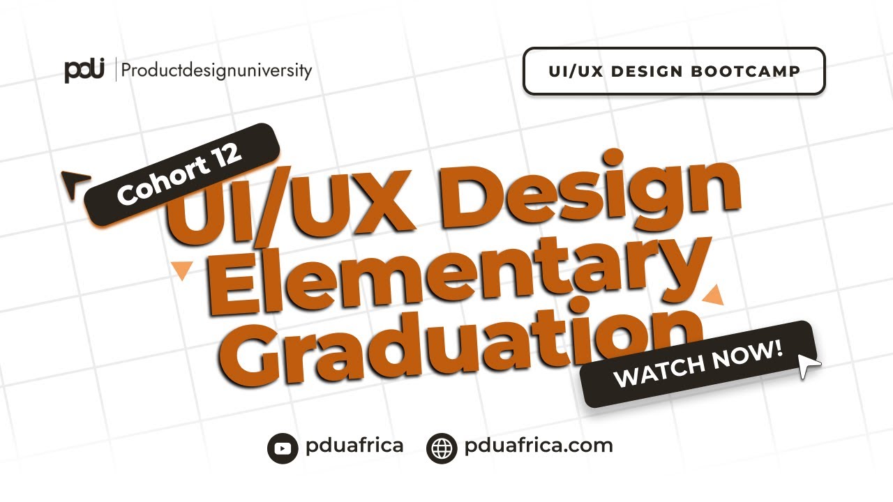 09. PDU Africa UI/UX Graduation Ceremony - Cohort 12