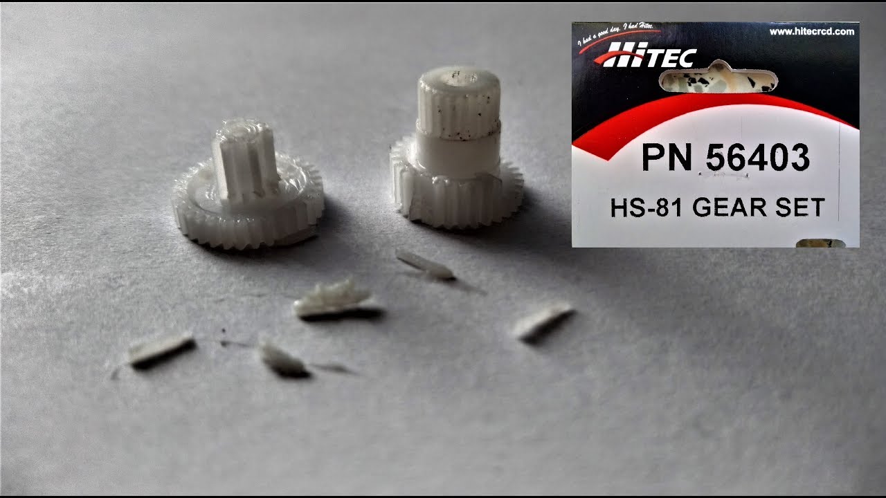 Hitec HS-81 gear set | repair