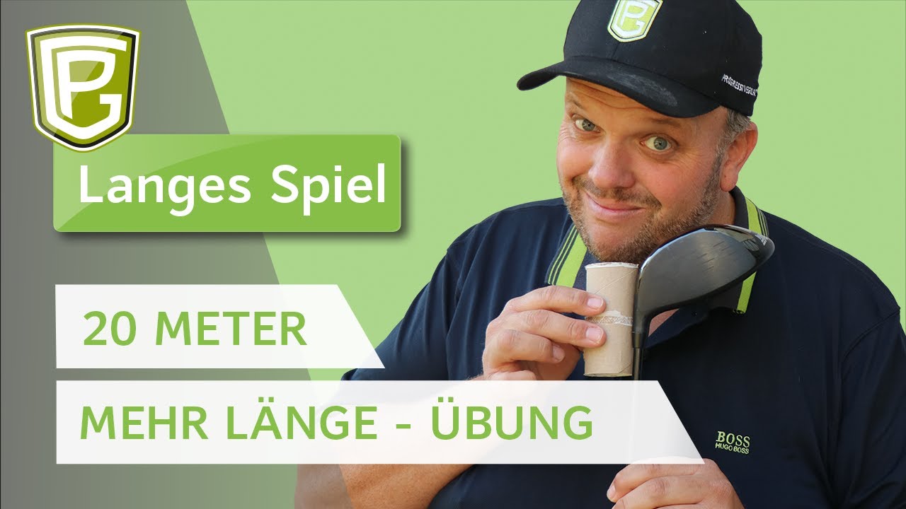 Golf - Schlägerkopfgeschwindigkeit erhöhen: Einfache Übung für 20 Meter mehr Länge! 💪🏻⛳️🏌🏻‍♂️