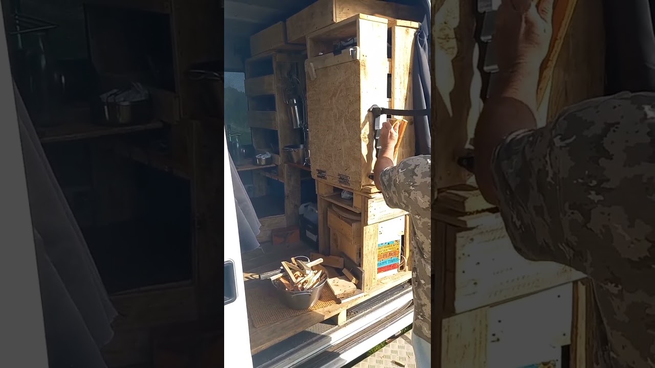 Couteau a fendre le bois fixe  - flint spanmesser - #flint #bois  #couteau #fendre #vanlife