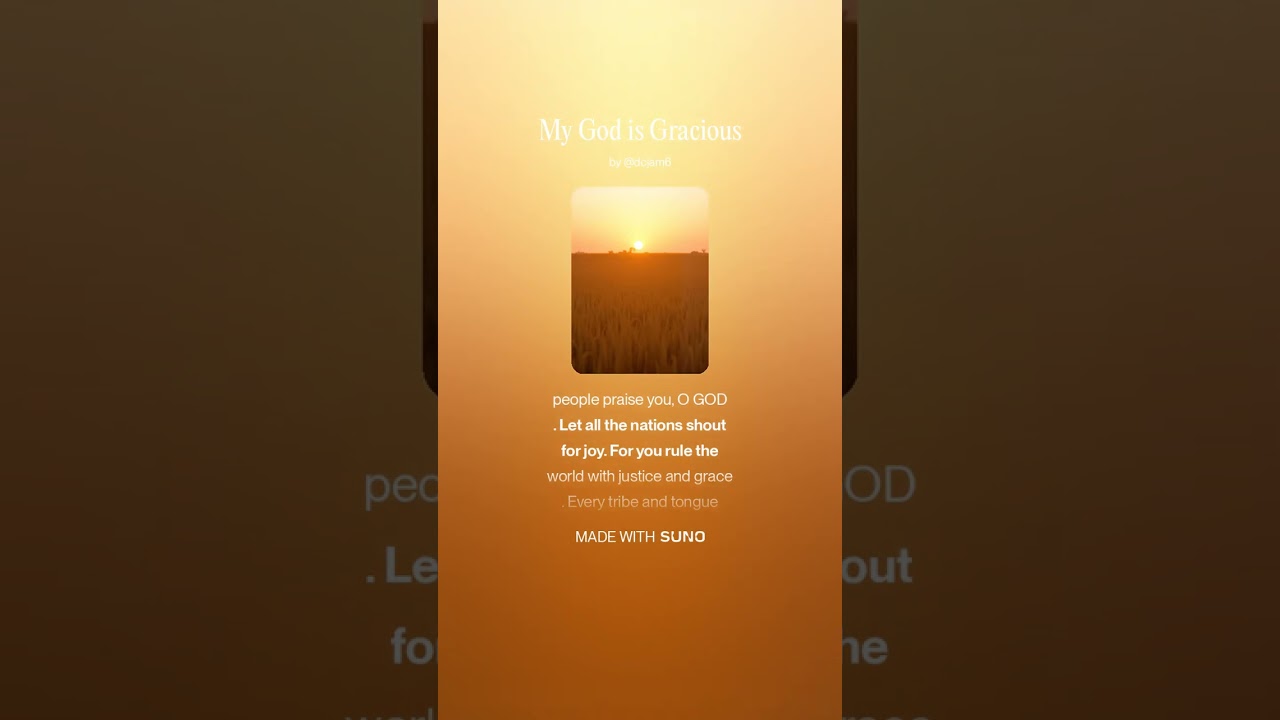 My God is Gracious