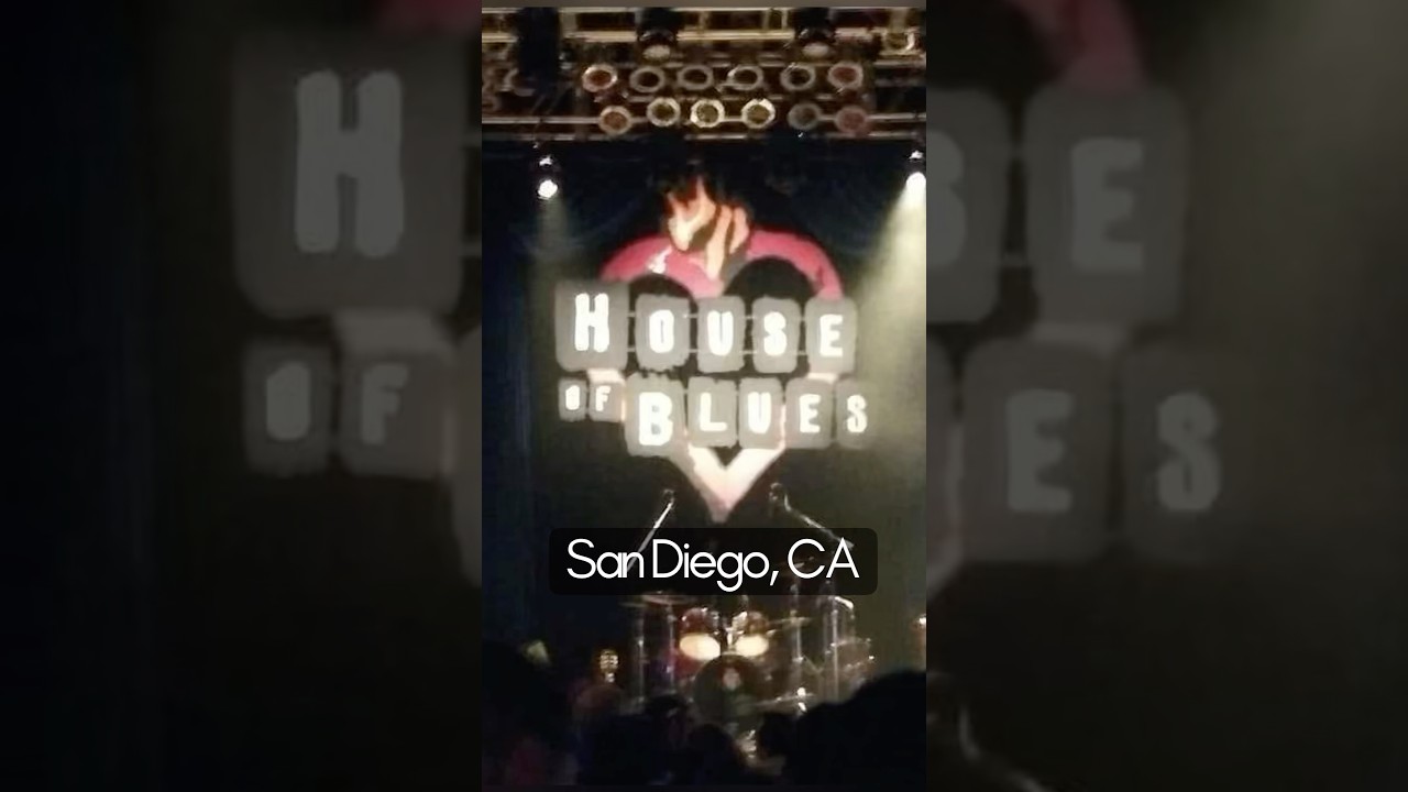 House Of Blues San Diego #sd #ca #reggae #classicrock #houseofblues #unemployedgamer138 #concerts