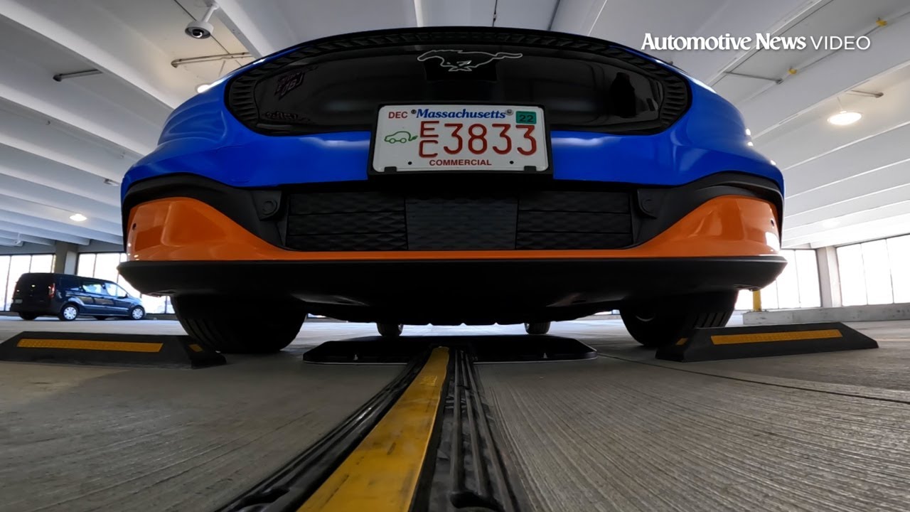 AUTOMOTIVE NEWS VIDEO - 05/10/2023: WiTricity’s level 2 wireless EV chargers