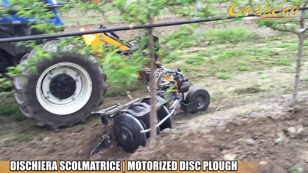 DISCHIERA SCOLMATRICE | MOTORIZED DISC PLOUGH - Orizzonti Macchine Agricole