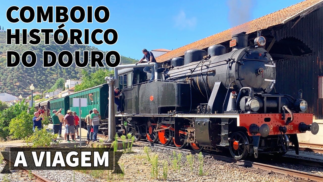 COMBOIO HISTÓRICO do Douro CP - A VIAGEM - Venha daí!