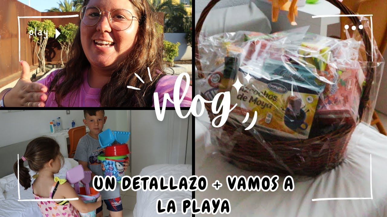 UN DETALLAZO + VAMOS A LA PLAYA// VLOG DIARIO