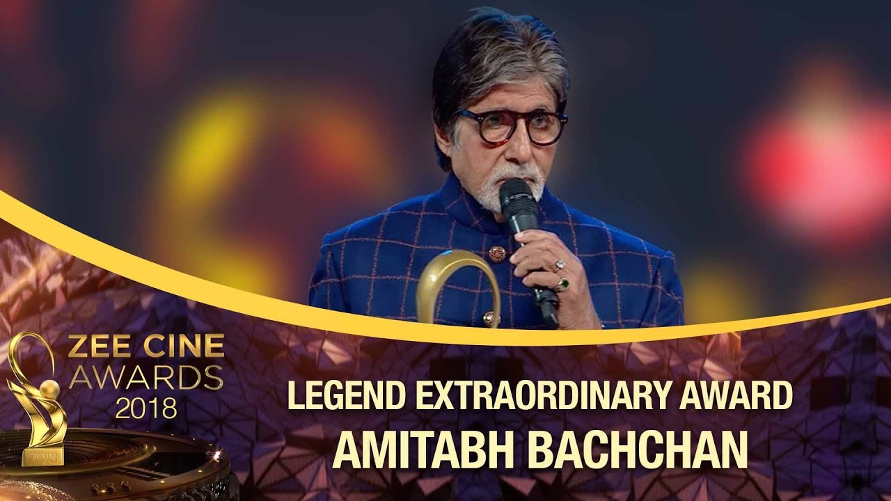 LEGEND Extraordinaire | Amitabh Bachchan | Zee Cine Awards 2018