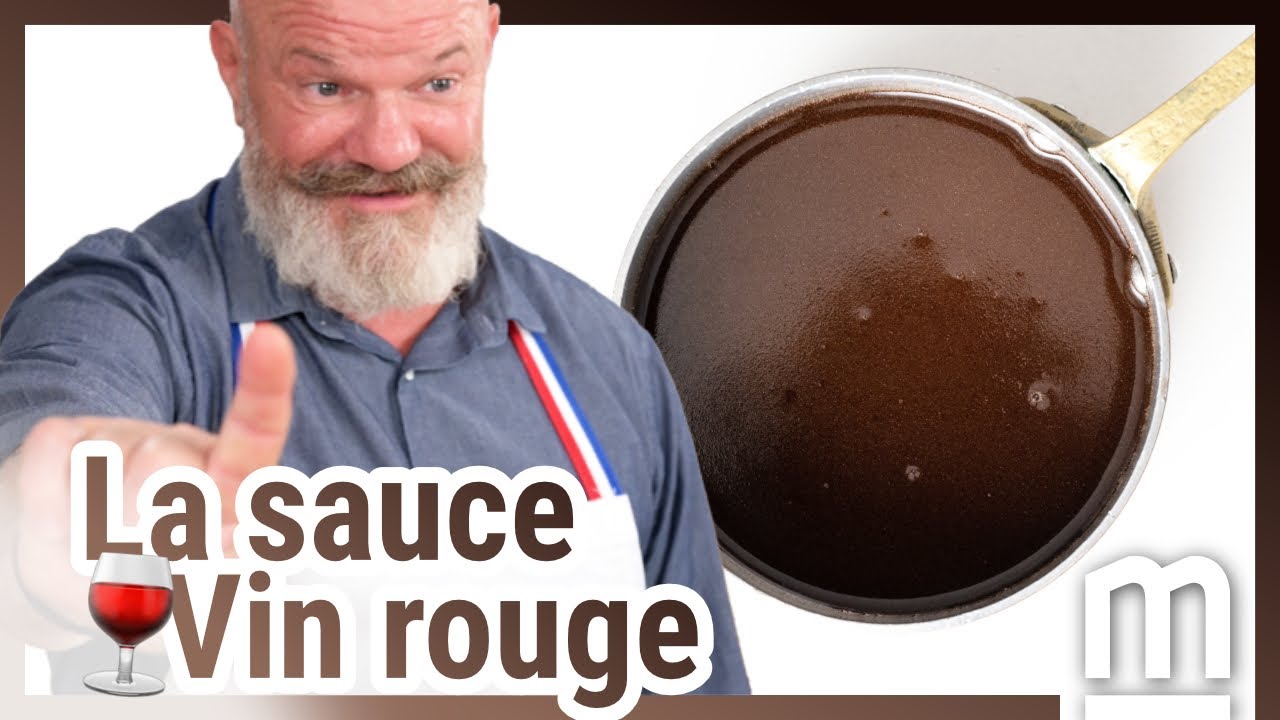 🍷 La sauce au vin rouge