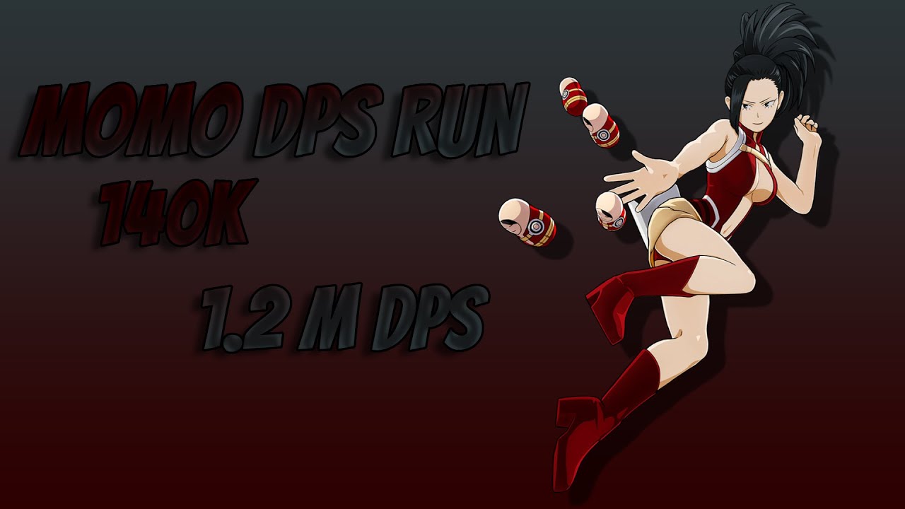 MHA:TSH Momo DPS run (1.2m DPS NOT BOOSTED)