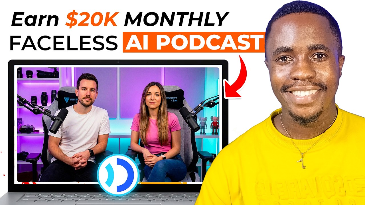 Start a VIRAL Zero-Cost Automated Faceless AI Podcast CHANNEL & Earn $20K/Month! - No Skill Needed