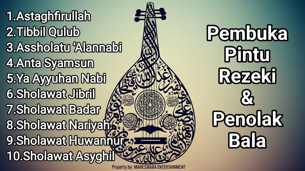 SHOLAWAT JIBRIL & ISTIGHFAR PEMBUKA REZEKI | SHOLAWAT MERDU TERBARU