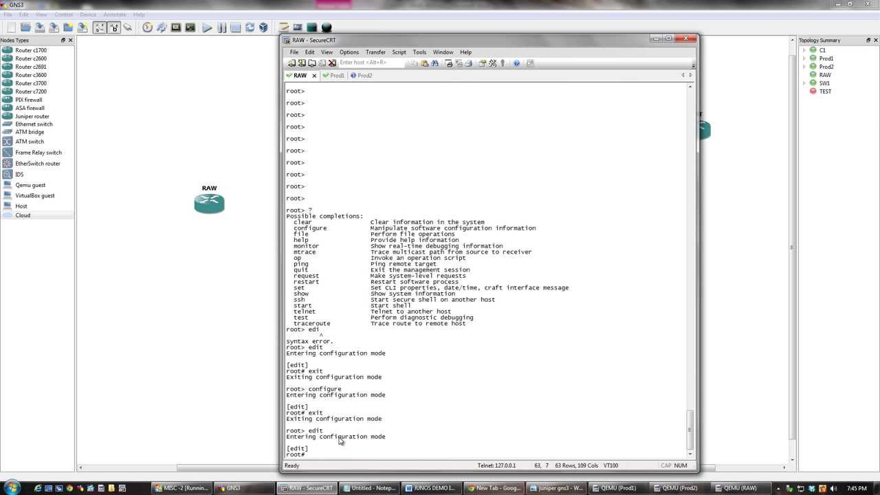 Juniper JUNOS Basics