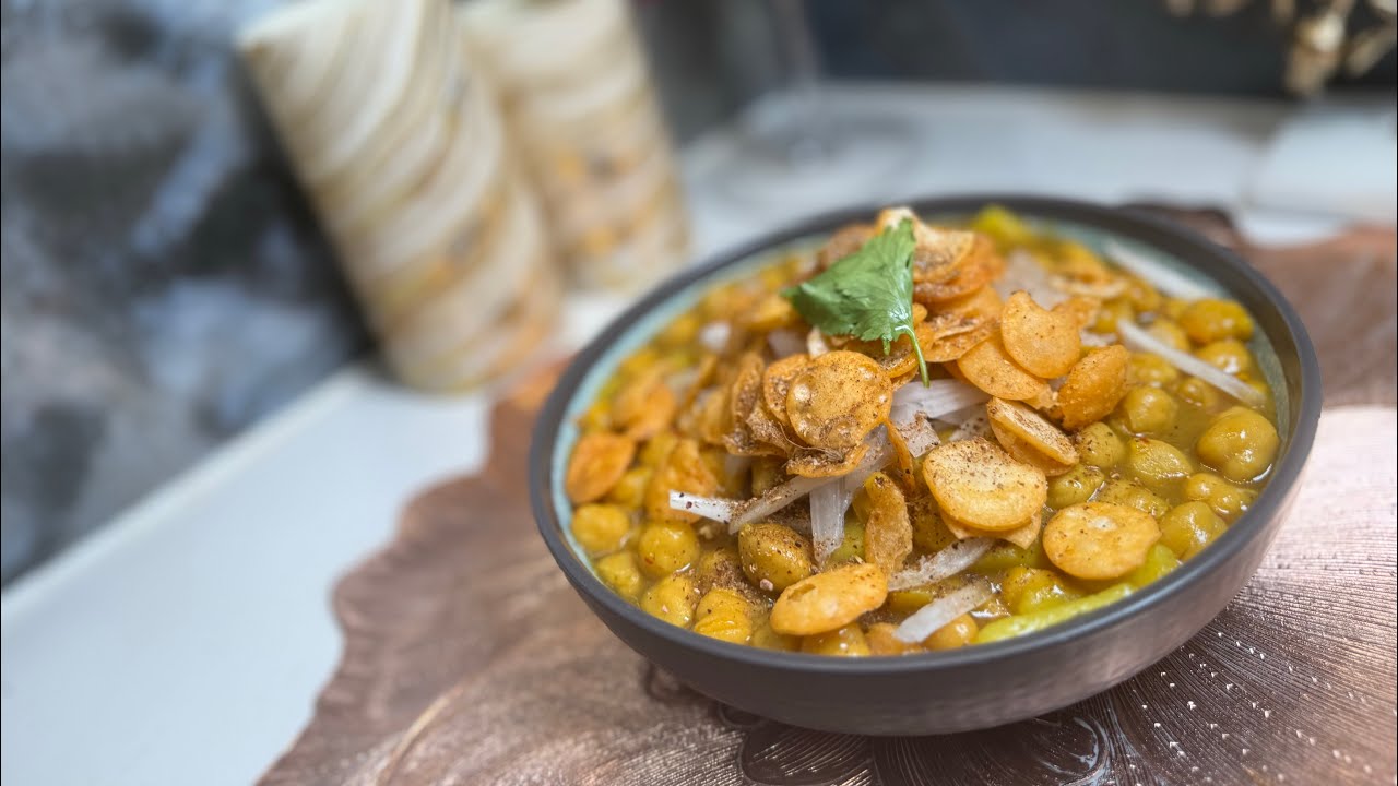 Authentic KATHIAWARI CHOLAY 🥣 Famous Street Style Recipe | The Taste Mystery