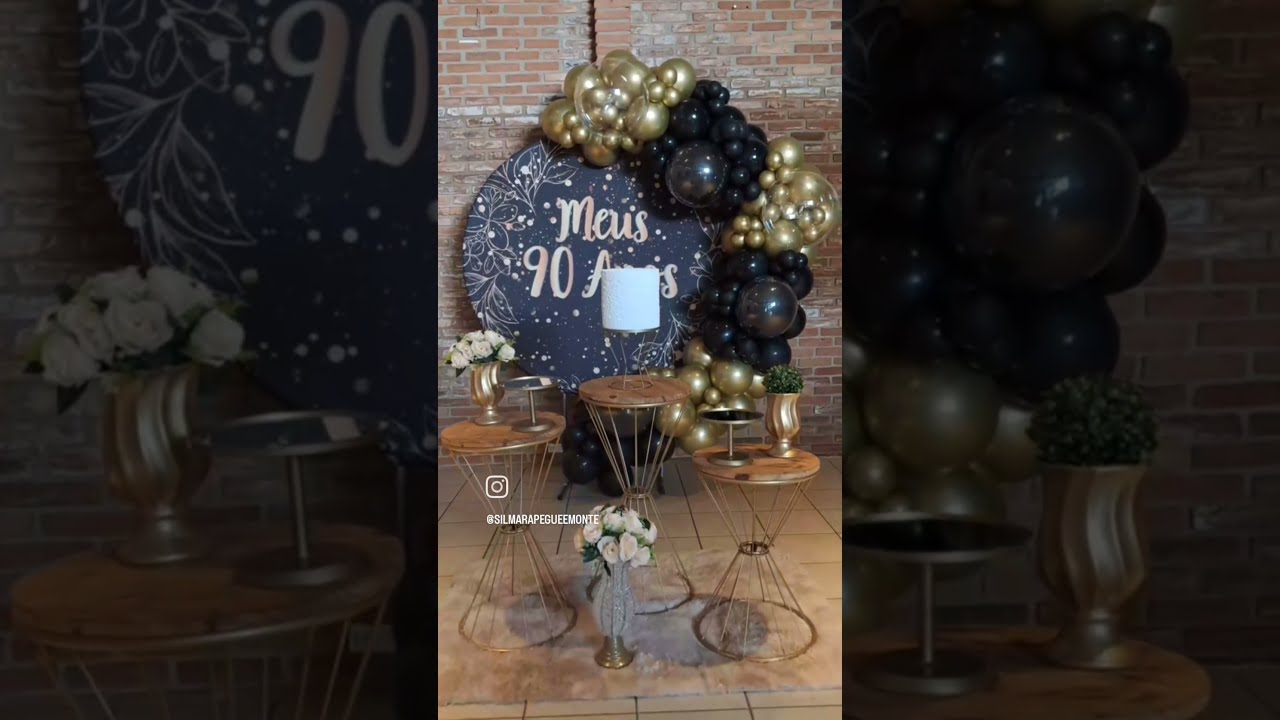 Decoração Tema 90 Anos