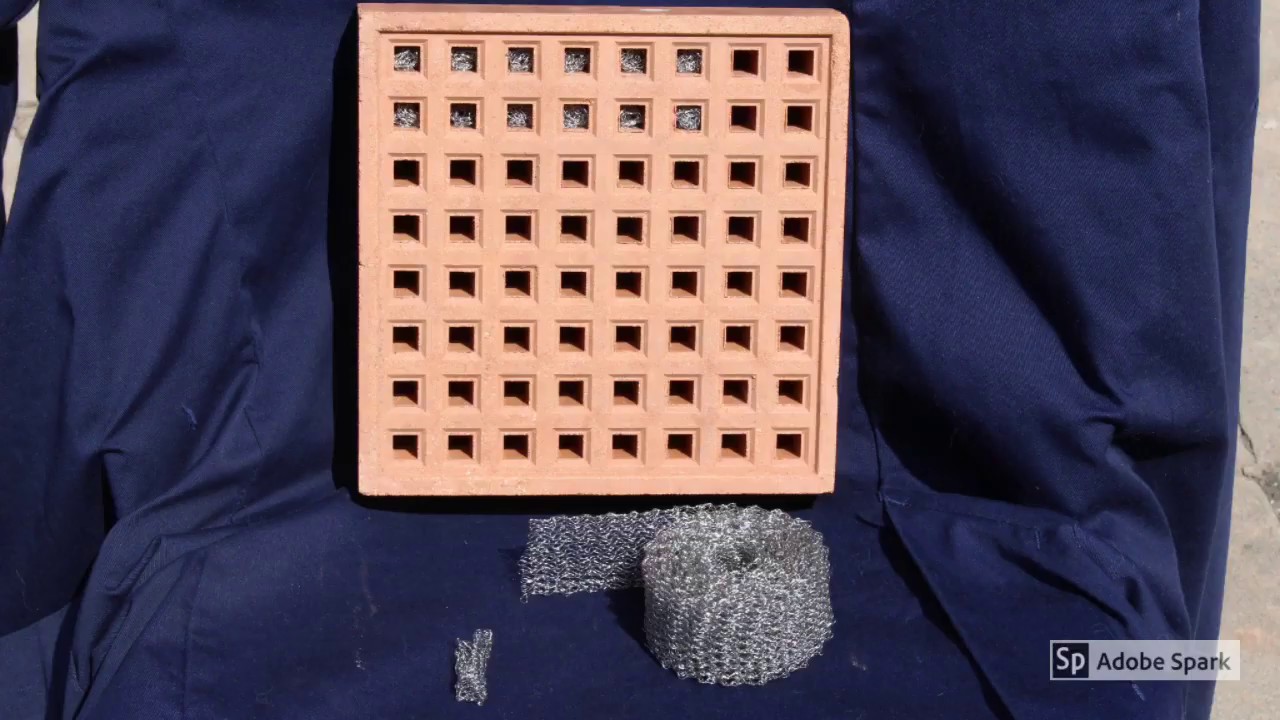 Bug Stopper for Air Brick Tutorial