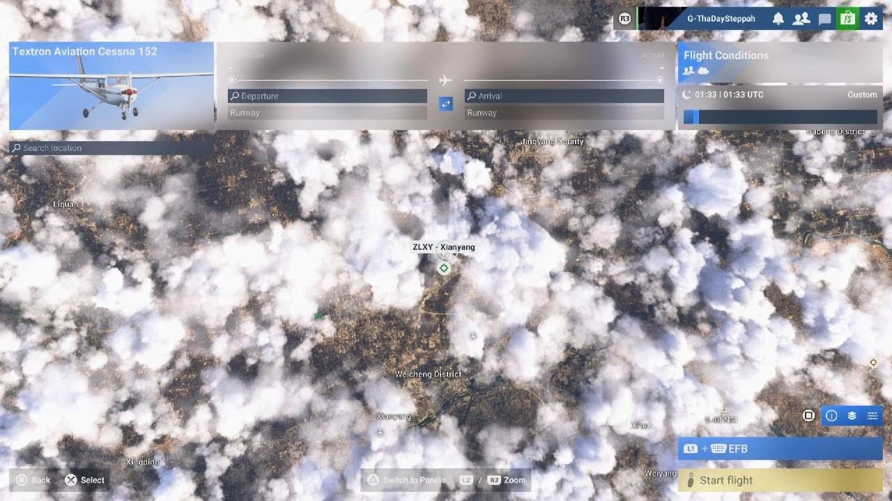 MSFS Melbourne Full flyby Takeoff/Landing