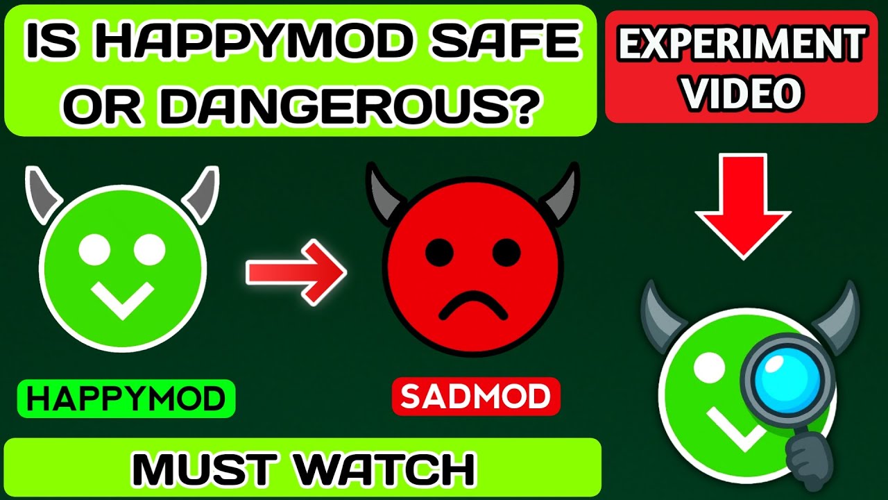 Is HappyMod Safe or Dangerous? (EXPERIMENT)