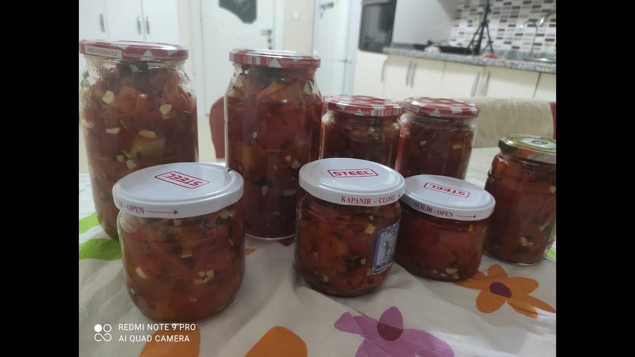 YAĞLI KAPYA BİBER TURŞUSU TARİFİMİ DENEDİNİZMİ ❗😋TURŞİYE BİBERE SOR ❗😋