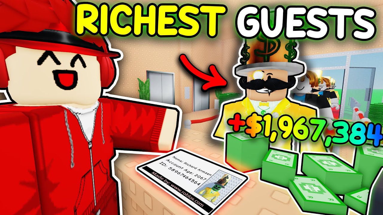 Управляю САМЫМ РОСКОШНЫМ отелем в Roblox...