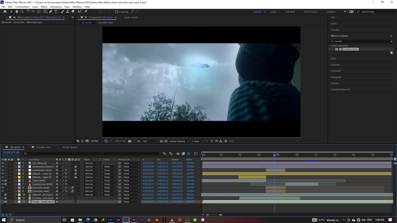 UFO vfx breakdown