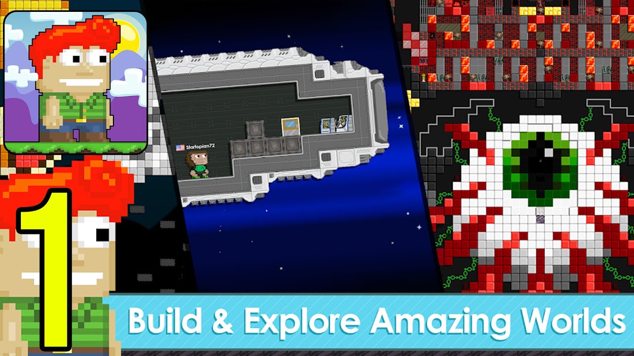 Growtopia - Gameplay Walkthrough Part 1 (iOS, Android)