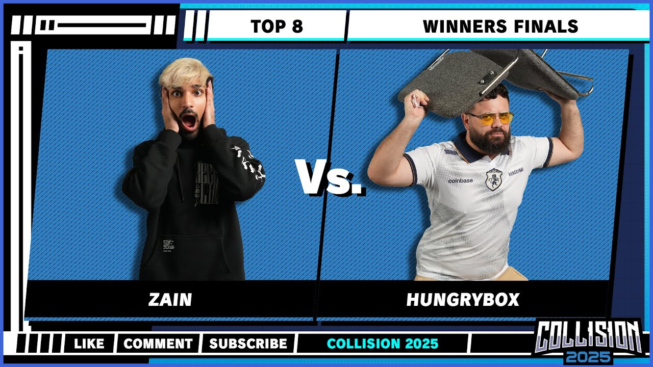 Collision 2025 — Zain (Marth) против Hungrybox (Jigglypuff) — Топ-8 — Финал победителей — SSBM