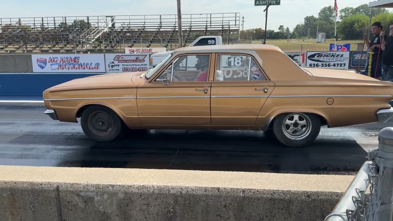 2025 No Name Nationals - Kim Fixes Things in her 66 Dodge Dart.