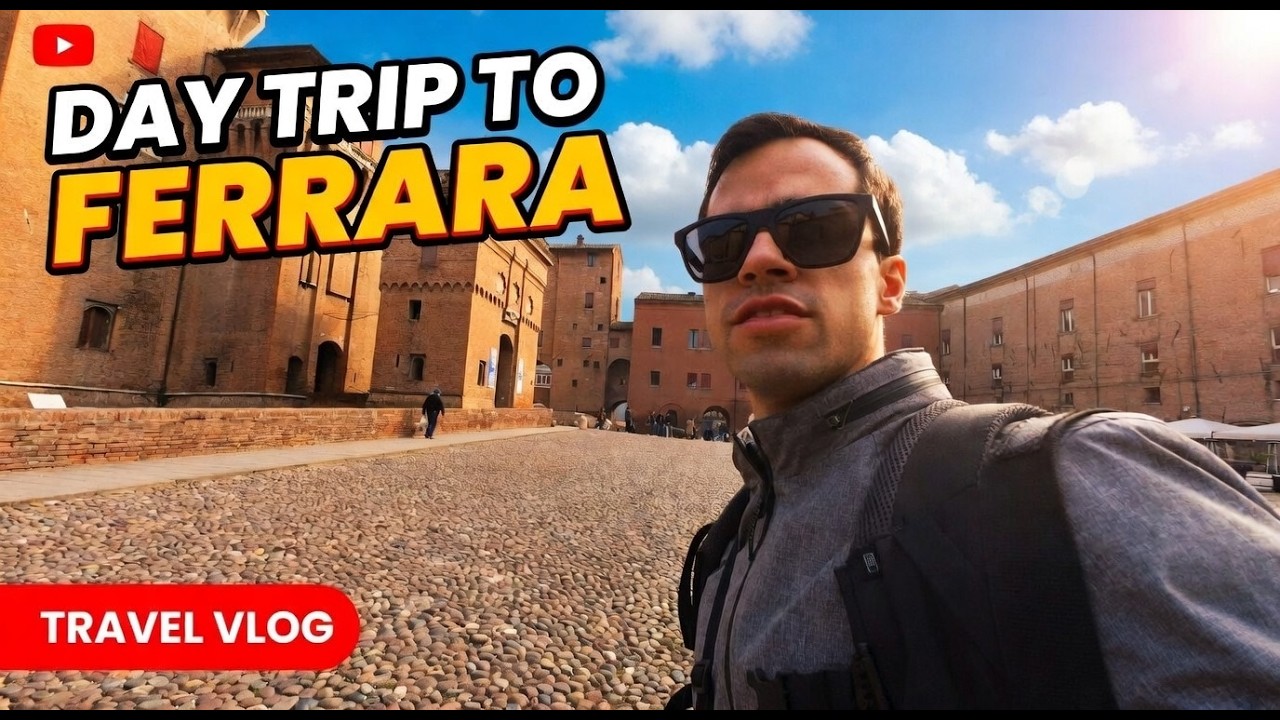 Ferrara Travel Vlog - The Most Underrated City in Italy?