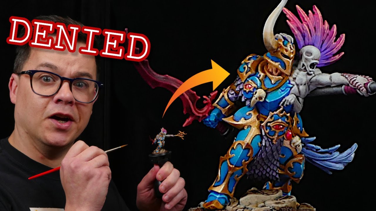 Games Workshop Will NEVER HIRE ME to Paint Minis