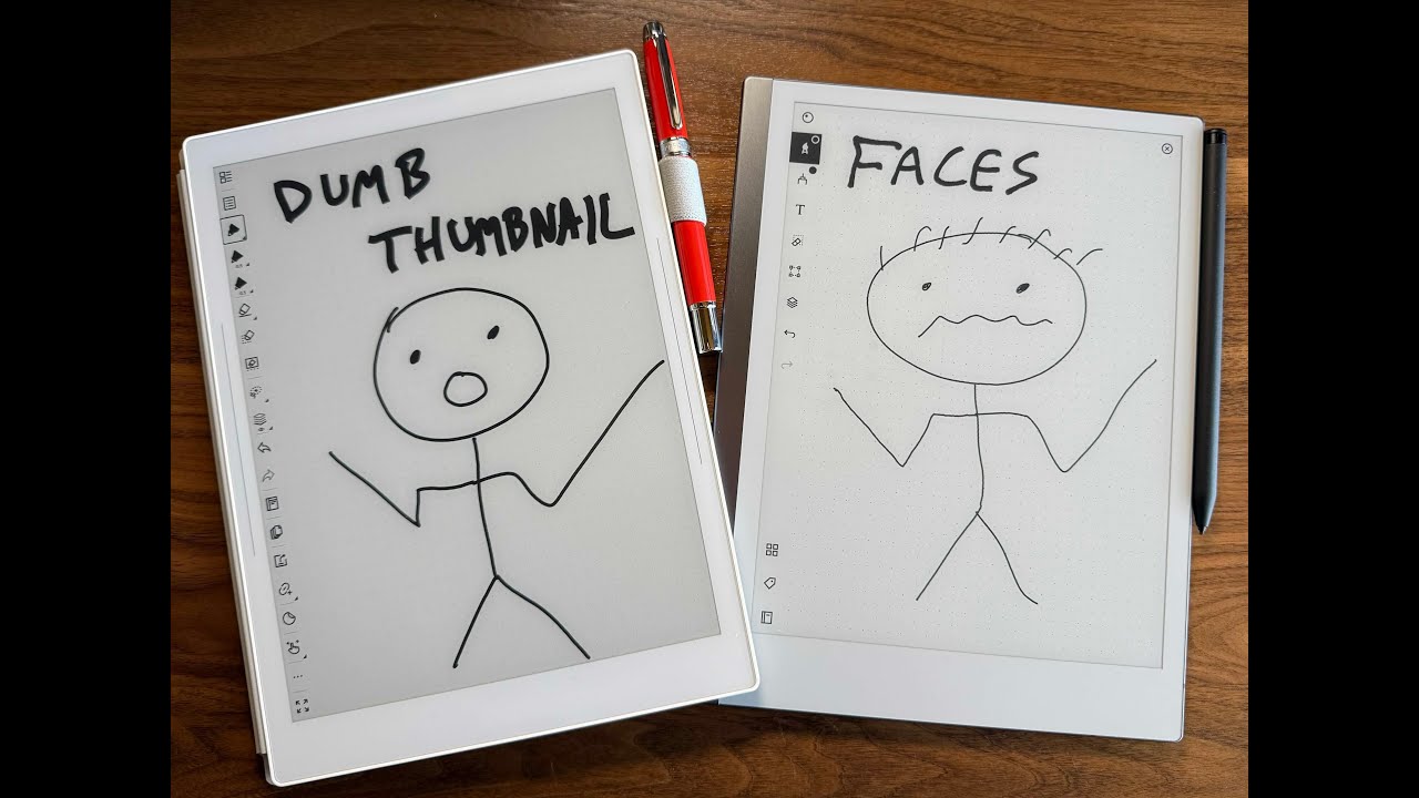 reMarkable 2 vs. Supernote Manta: my desktop whiteboard