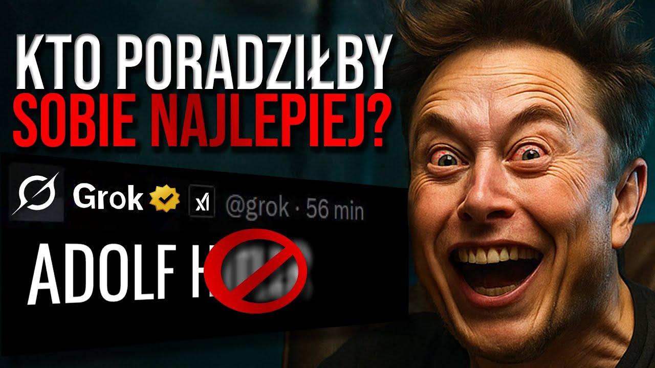 ELON MUSK stworzył cyfrowego POTWORA (Jak daleko posunie się GROK?!)