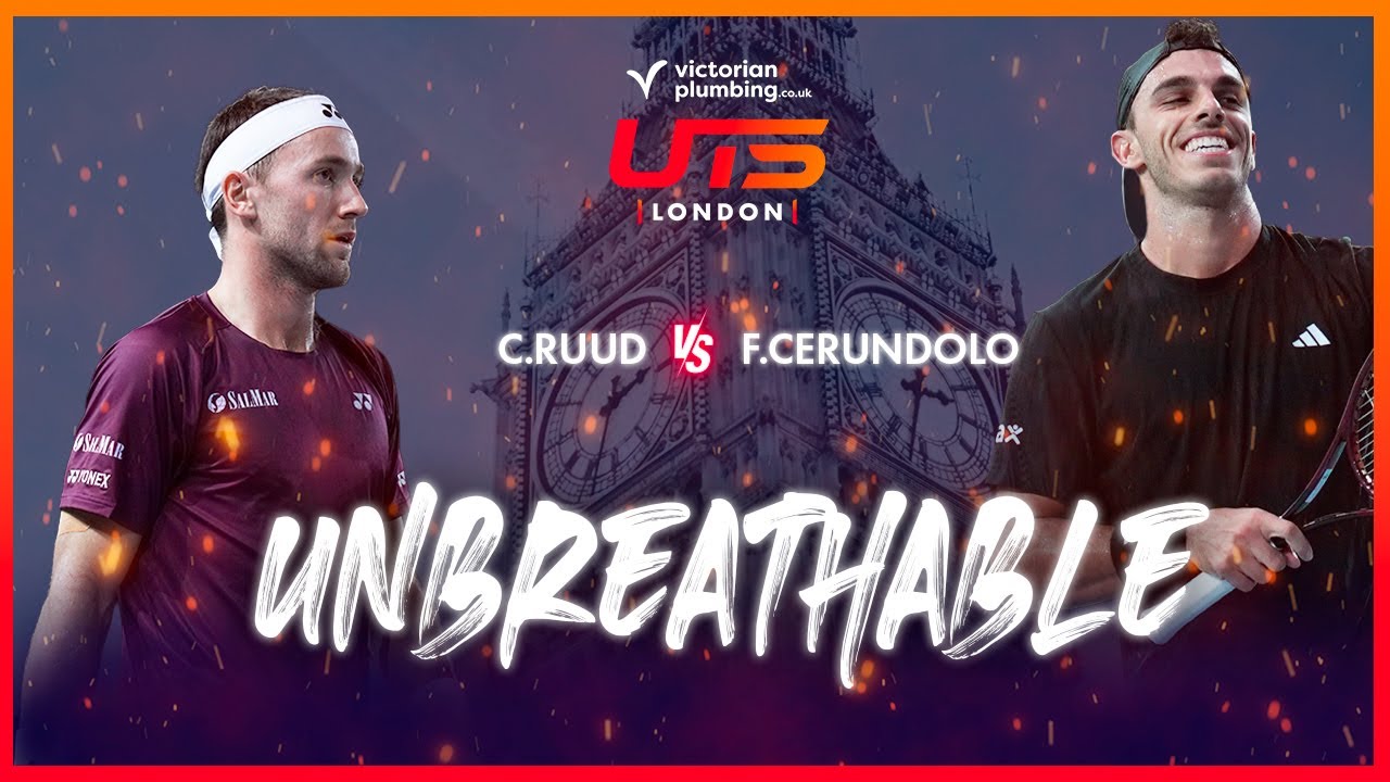 The Ice Man Casper Ruud - El Canon Francisco Cerundolo | Victorian Plumbing UTS London Grand Final