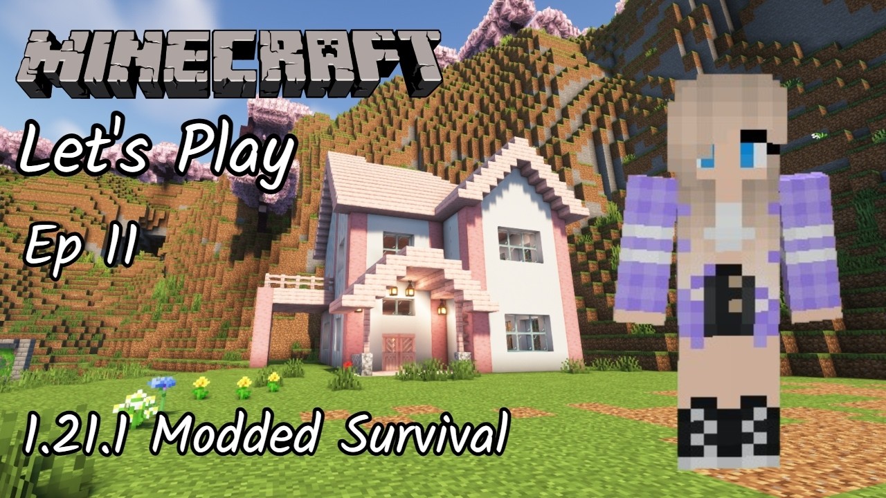 My New House!!! | Ep 11 | Minecraft Let's Play | Modded Survival