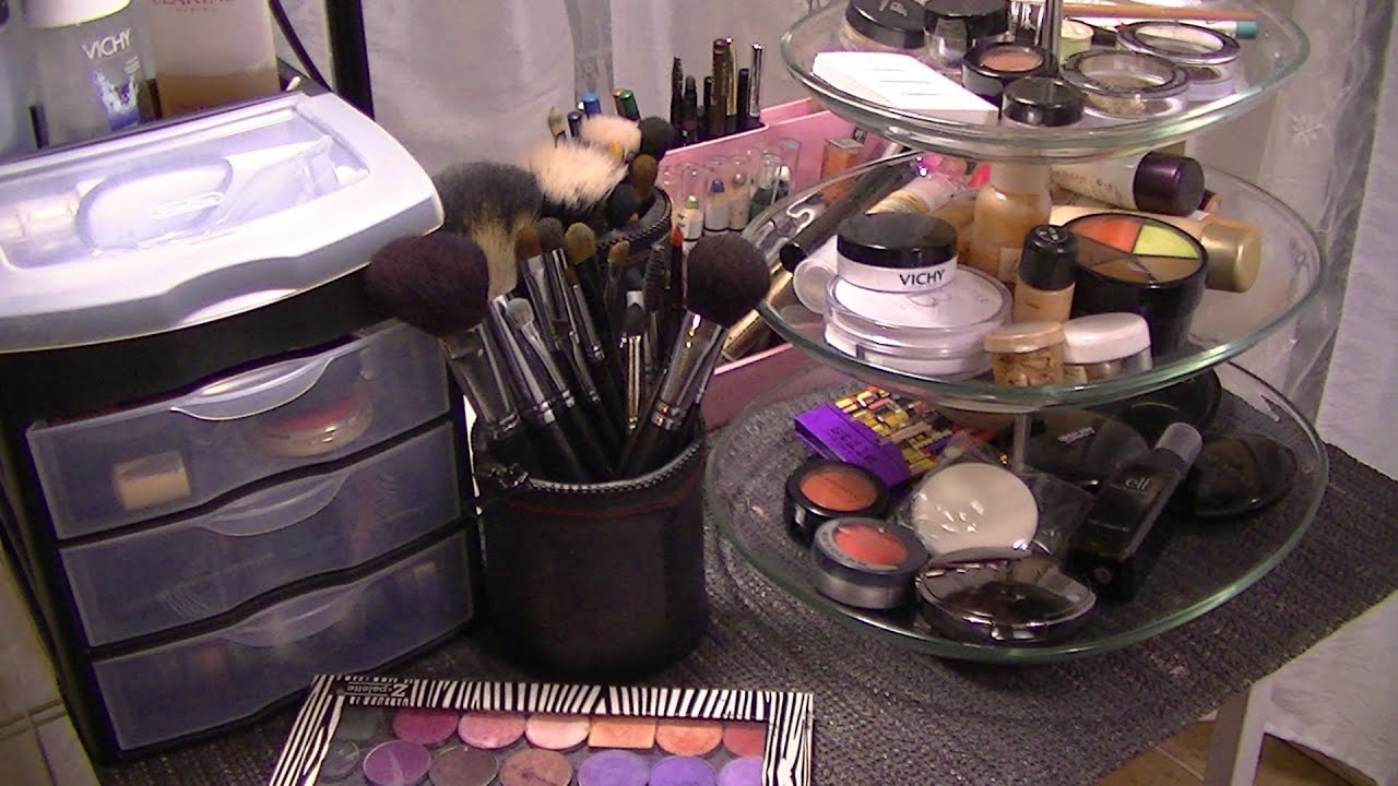 Idées de rangement maquillage