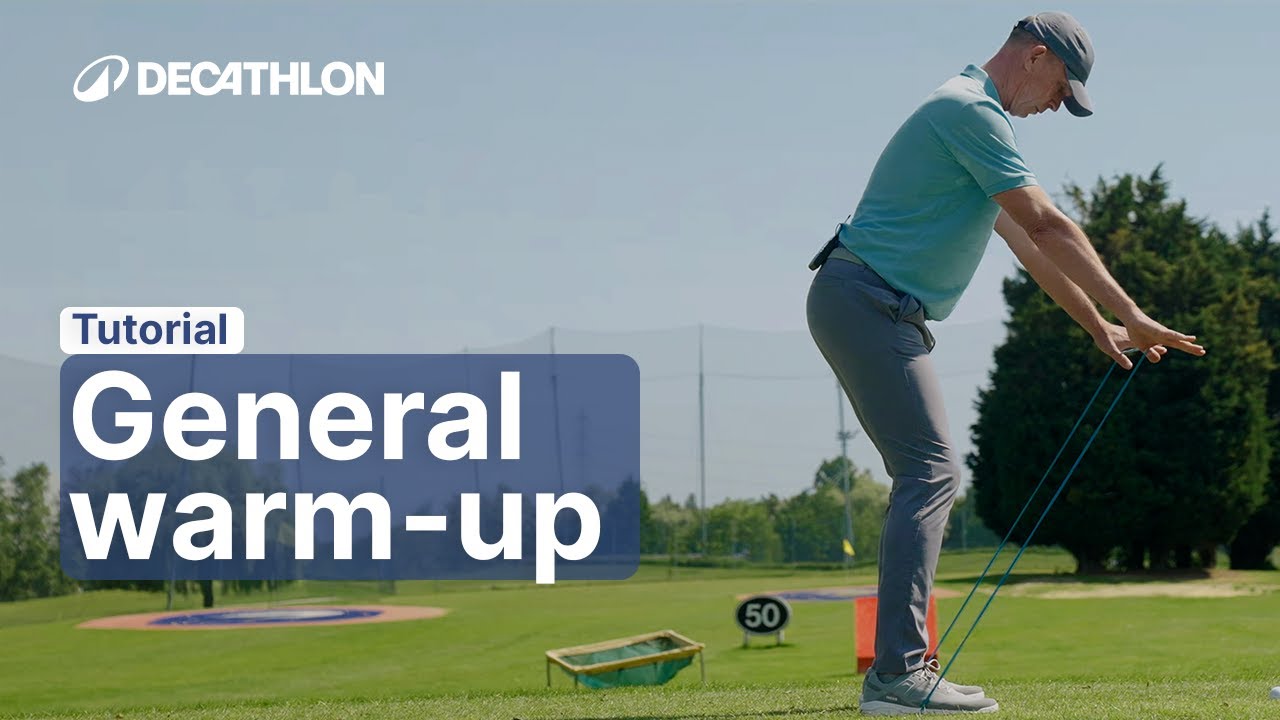 GOLF TUTORIAL - Golf warm up routines ⛳️ | Decathlon