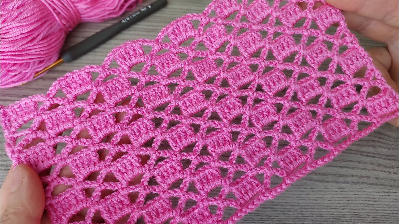 Wonderful ! Very Easy Crochet Knitting Patterned Filet Etol Shawl and Cover Model Tığ işi