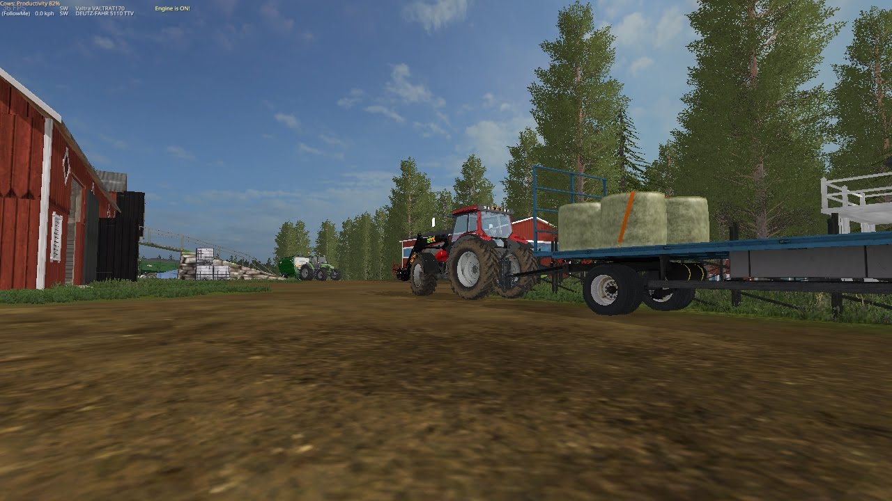 Farming simulator 17 - Mustavesi - El&auml;intenhoitoa ynn&auml; muuta #3