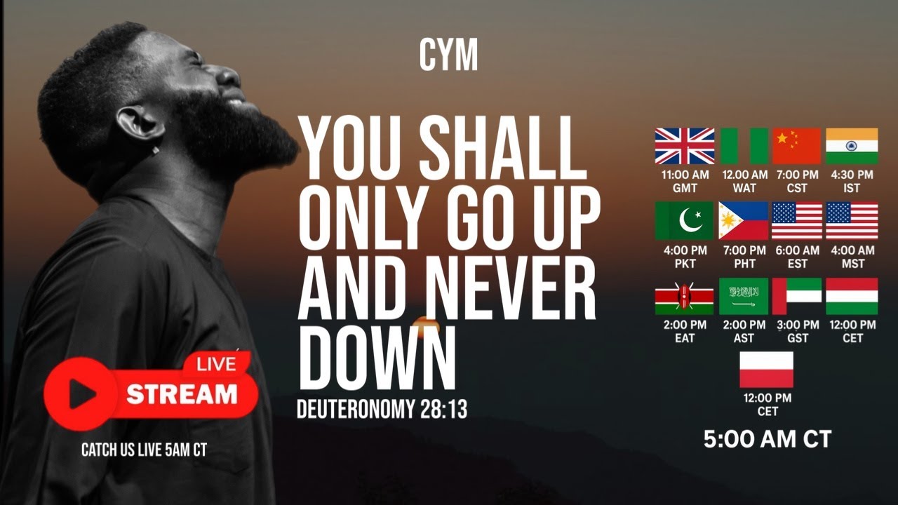 You Shall Only Go Up And Never Down! COMMAND YOUR MORNING | February 5, 2026