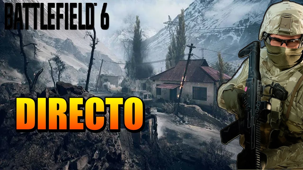 🔴VOLVEMOS A JUGAR BATTLEFIELD 6 PURA CONQUISTA EN VIVO
