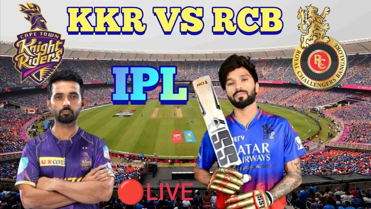 KKR VS RCB TOODAY Live Stream