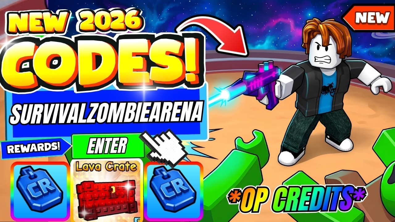*NEW CODES* ALL WORKING CODES FOR SURVIVE ZOMBIE ARENA CODES IN JULY 2026! ROBLOX SZA CODES
