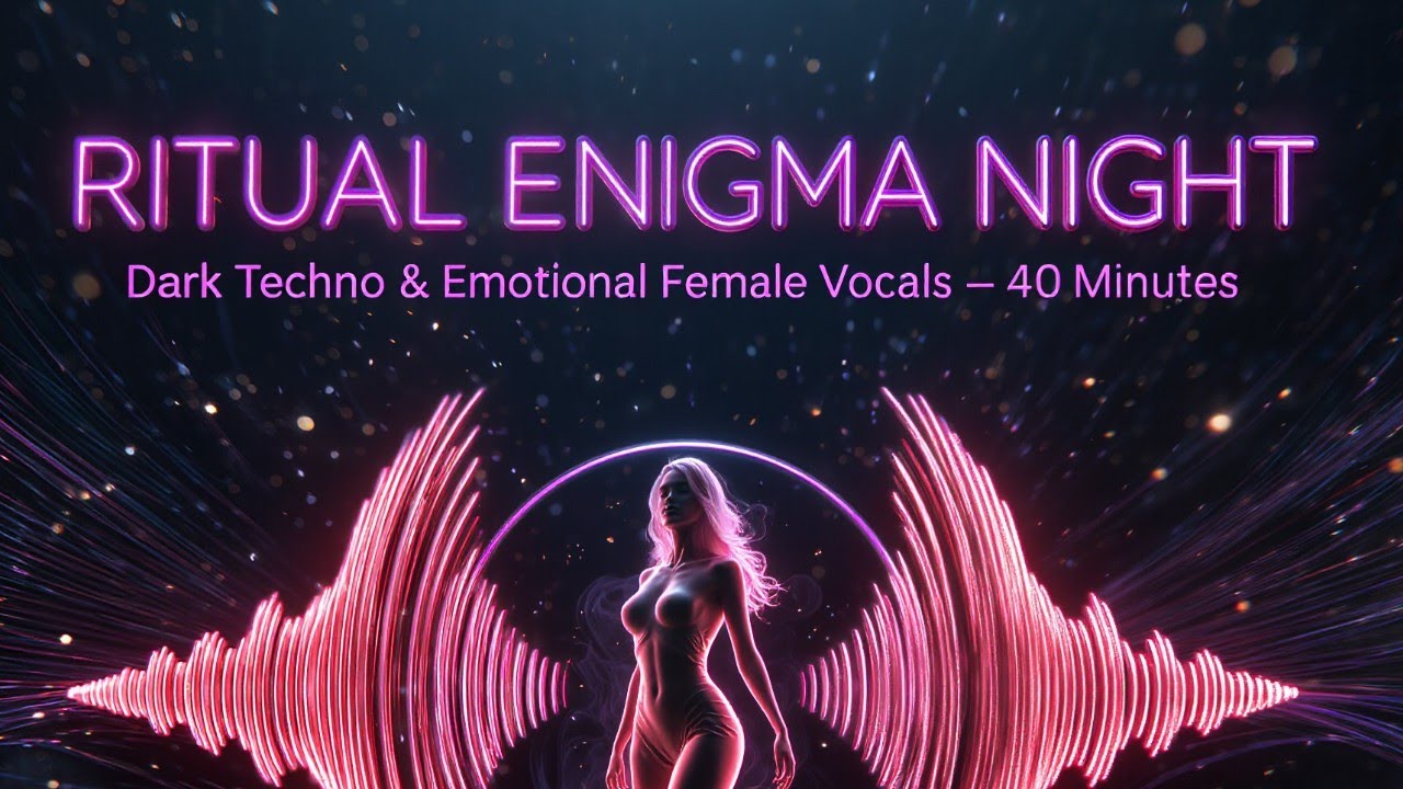 RITUAL ENIGMA NIGHT &mdash; 40 MIN Dark Techno & Emotional Female Vocals