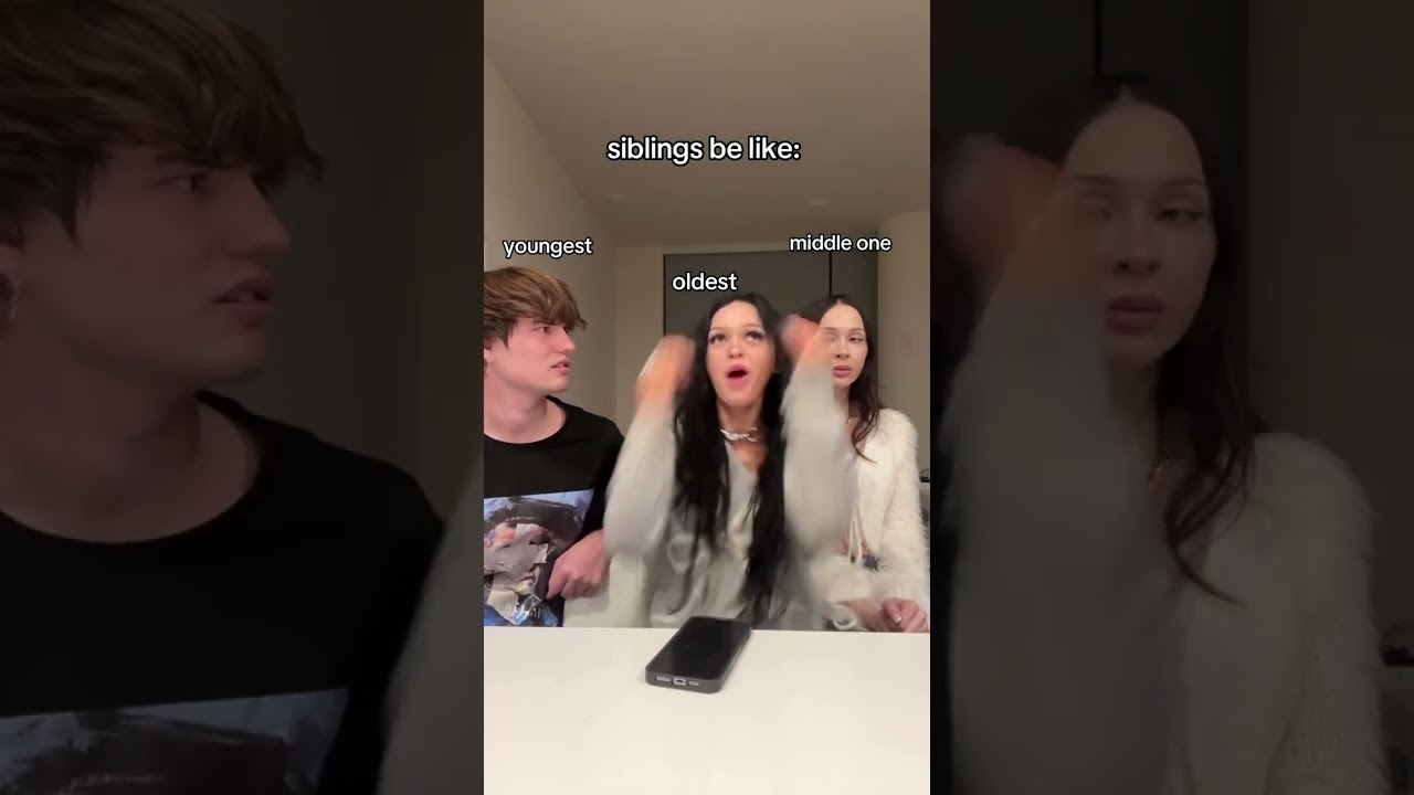 there is always that one sibling 😭 #nevada #tiktok #siblings