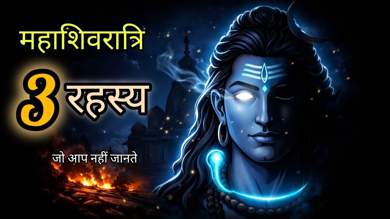 Mahashivratri Ke 3 Rahasya Jo Aap Nahi Jaante | Adbhut Sach 🔱 